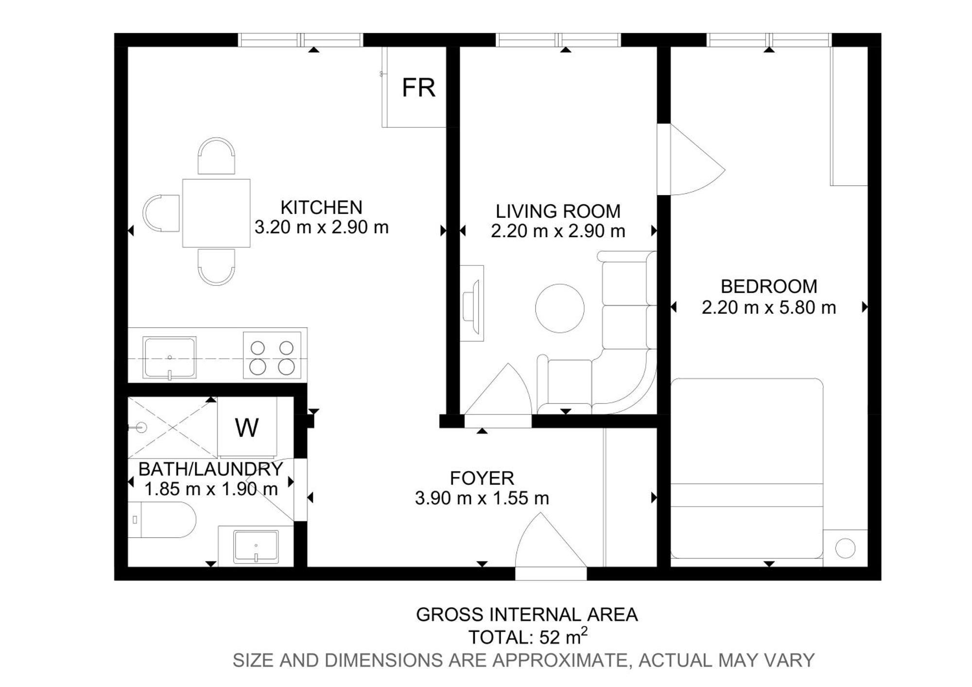 1Br Apartment On The Most Beautiful Street In Ljubljana Center Exteriér fotografie